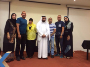 بالصور: اهالي من يافا يشاركون في دورة تعليمية بالأردن للدكتور طارق سويدان